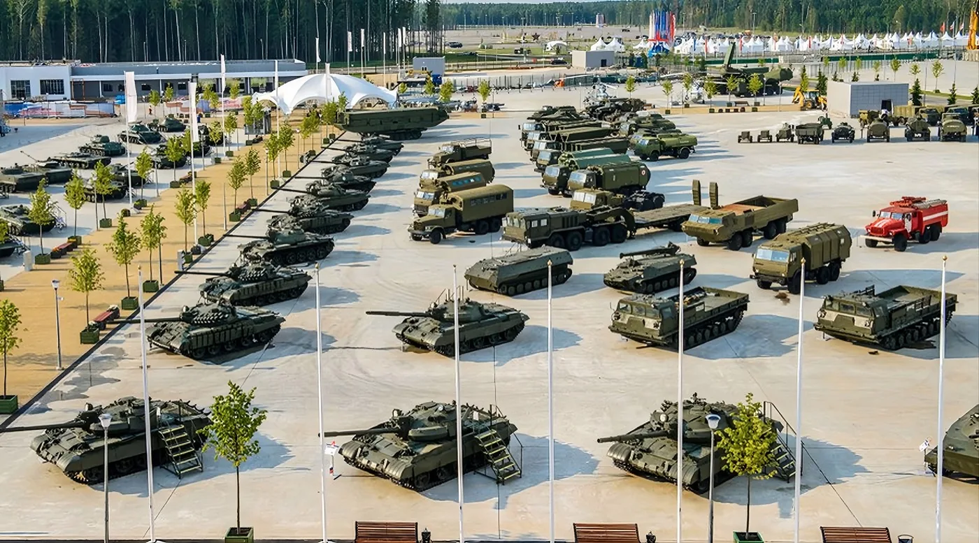 Военно-патриотический парк культуры и отдыха ВС РФ: конструкции с огнезащитой СПЕКТР